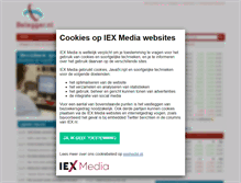 Tablet Screenshot of belegger.nl